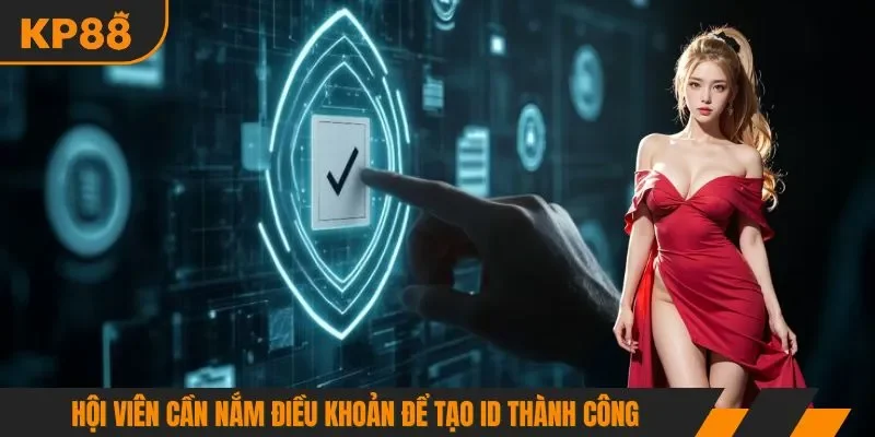 Hội viên cần nắm điều khoản để tạo ID thành công